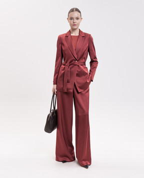Peserico Red top with monil chain E0816206638