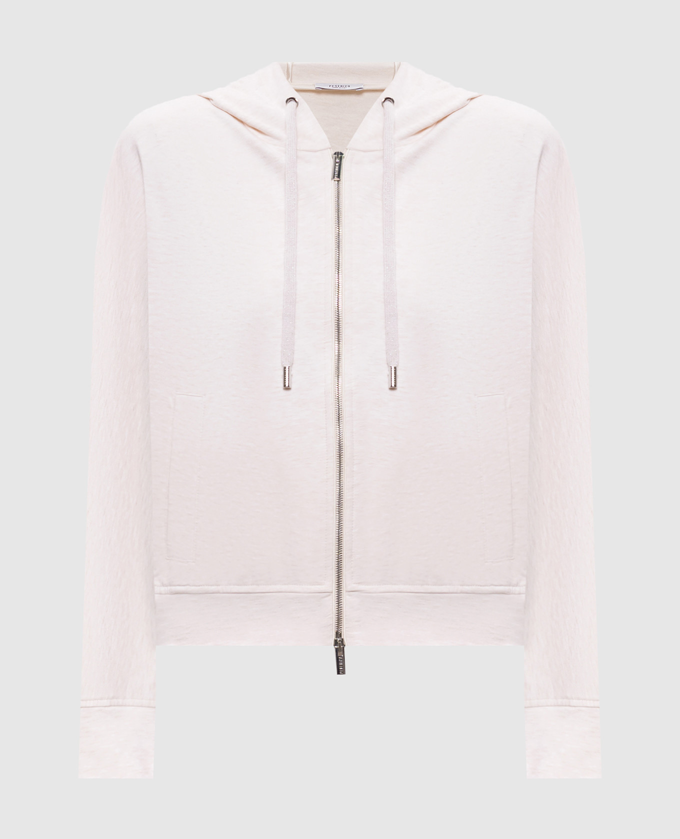 

Beige melange sports jacket Peserico