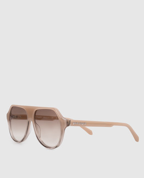 Palm Angels Beige sunglasses with gradient effect PA1026171759