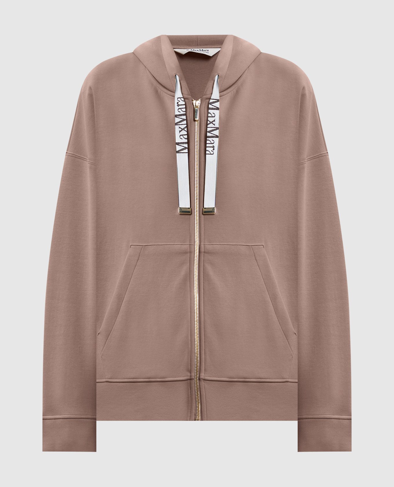 Beige JOUR sports jacket with logo