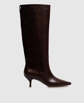 Peserico Brown leather boots E39762C0RCC968