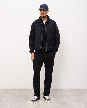 MooRER Blue CRISPIN TUTA tracksuit CRISPINTUTARAF