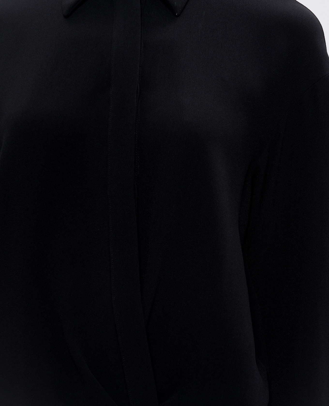Black maxi shirt dress with slit Dondup 5