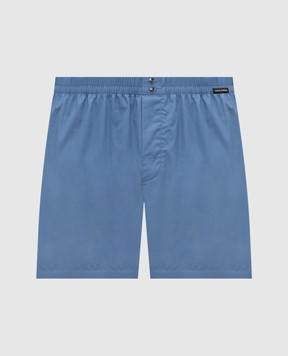 Dolce&Gabbana Blue loose-fitting boxer briefs M3A12TON0ED