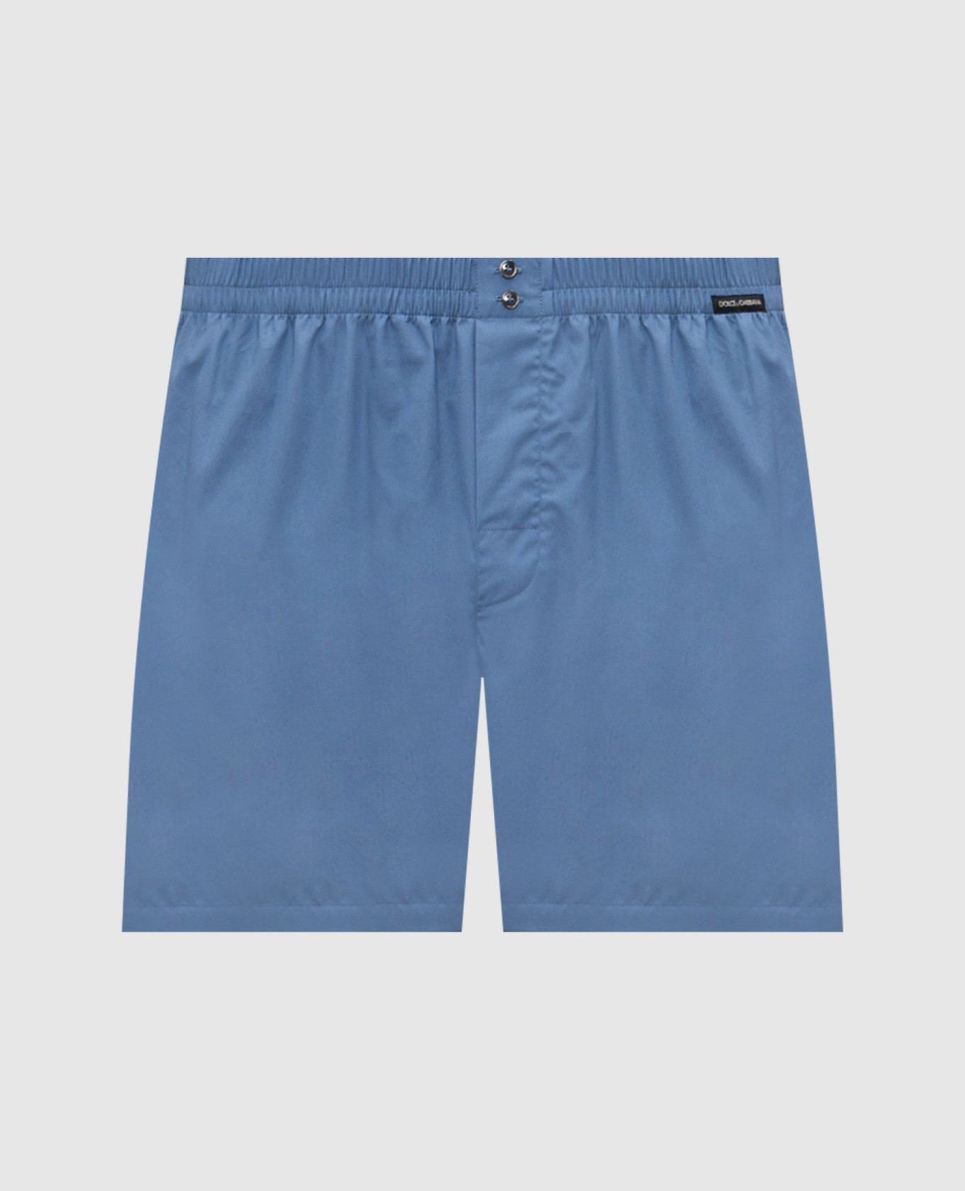 Blue loose-fitting boxer briefs