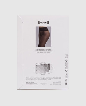 Wolford Black Back Seam 10 DEN tights 18563