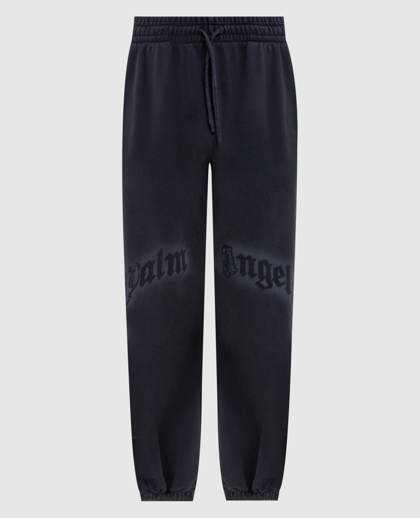 Grey joggers with logo print Palm Angels