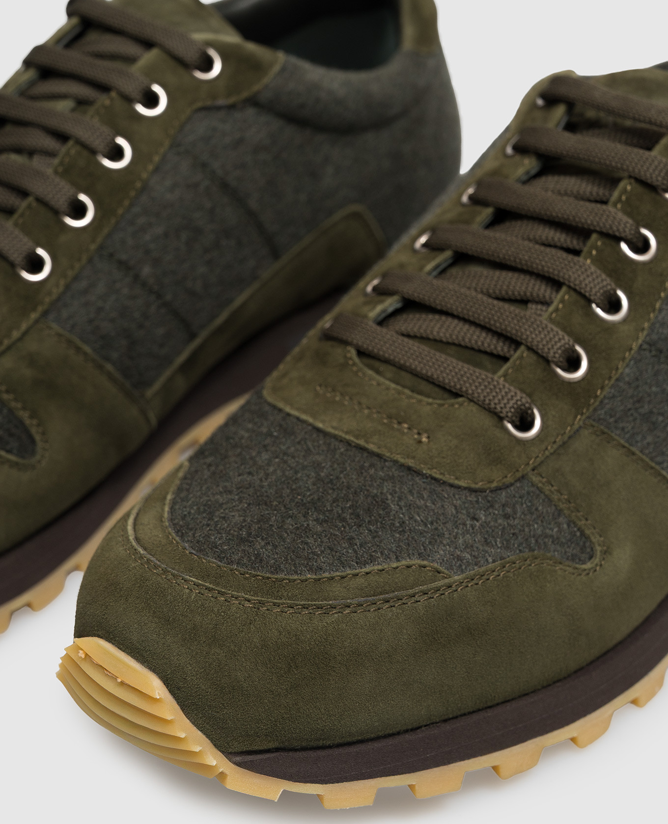 Green combination sneakers ISAIA 5