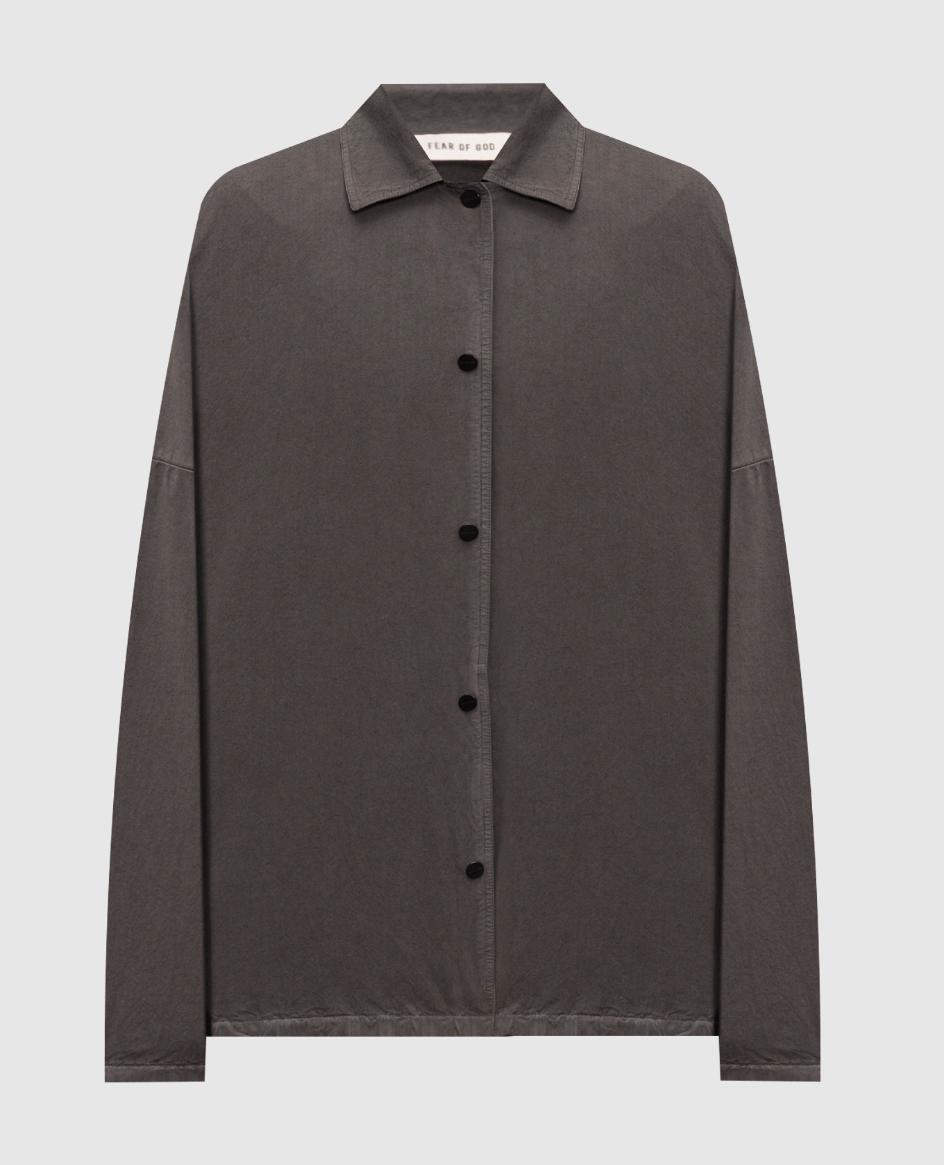 

Grey jacket with logo print Fear of God