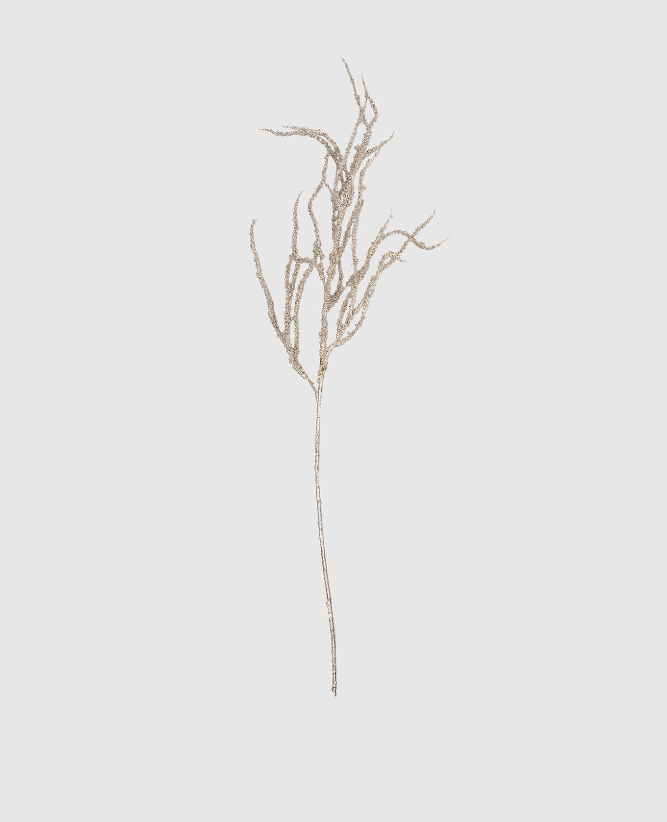 

Decorative Christmas amaranth branch EDG, Silver