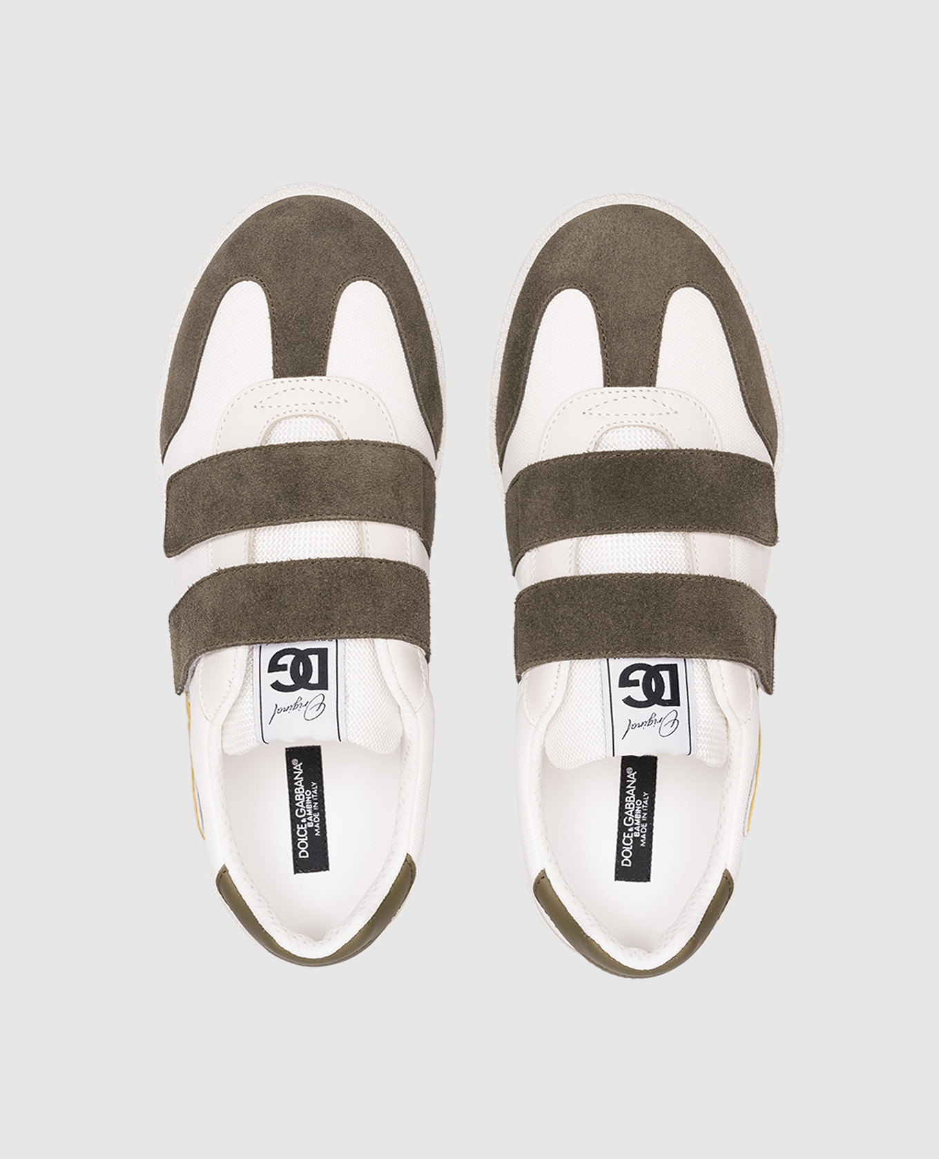 

Children's white combination sneakers with DG monogram Dolce&Gabbana