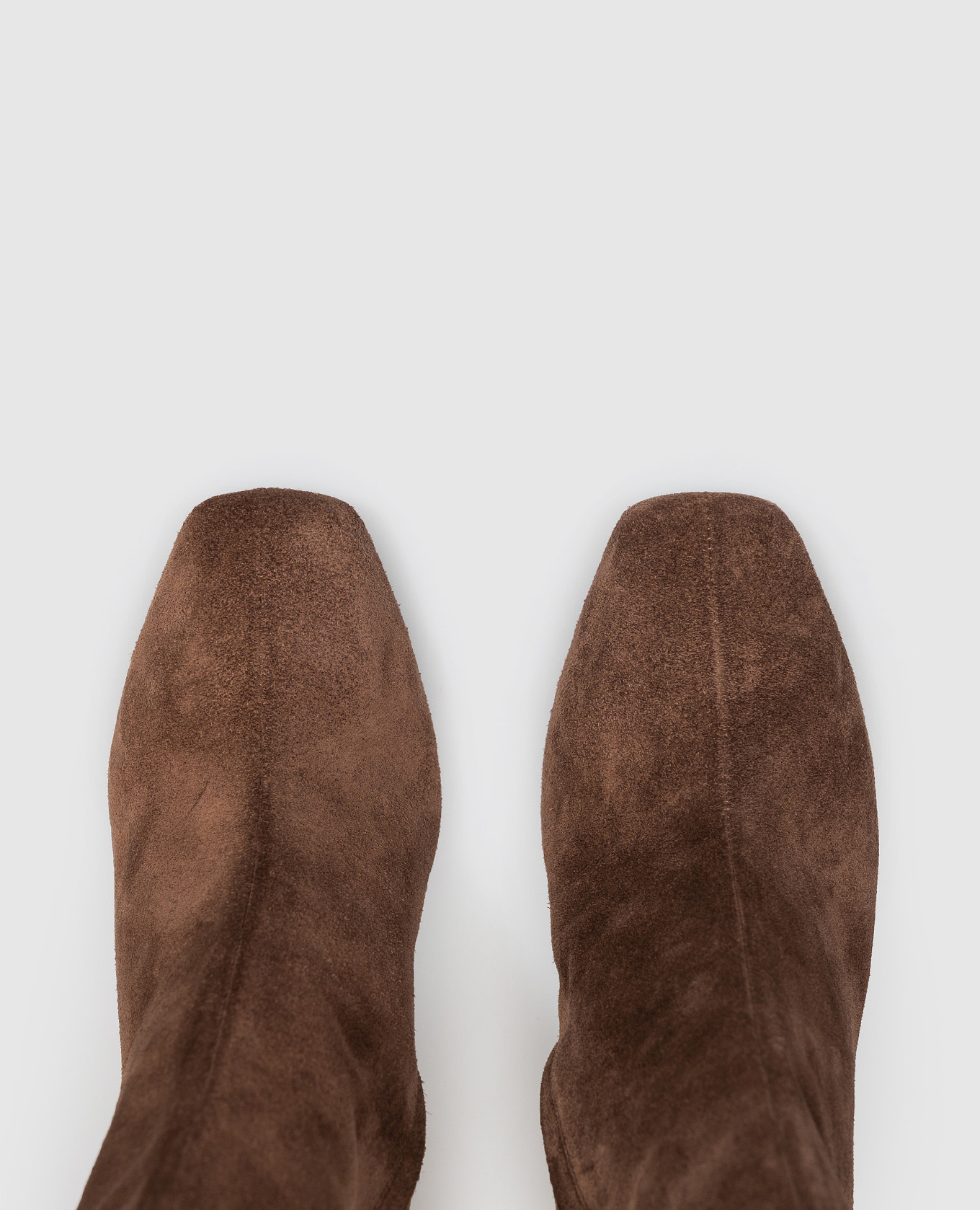 Brown suede ankle boots Balmain 4