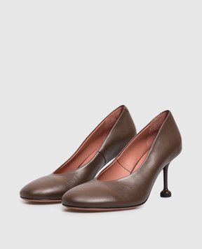 Babe Pay Pls Brown leather shoes 212714KO