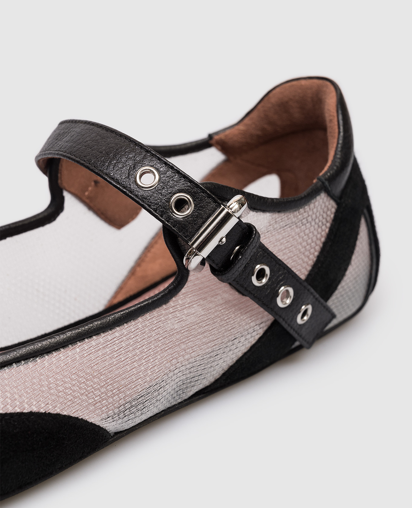 

Black combination ballet flats Premiata