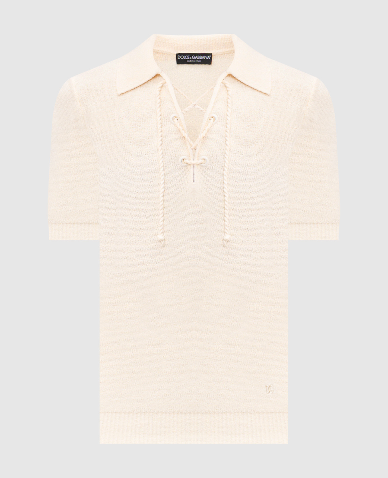 

Serafino ivory polo Dolce&Gabbana, Beige