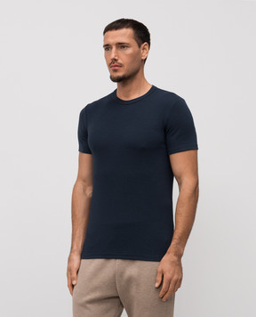 Tom Ford Blue with logo patch T4M081040