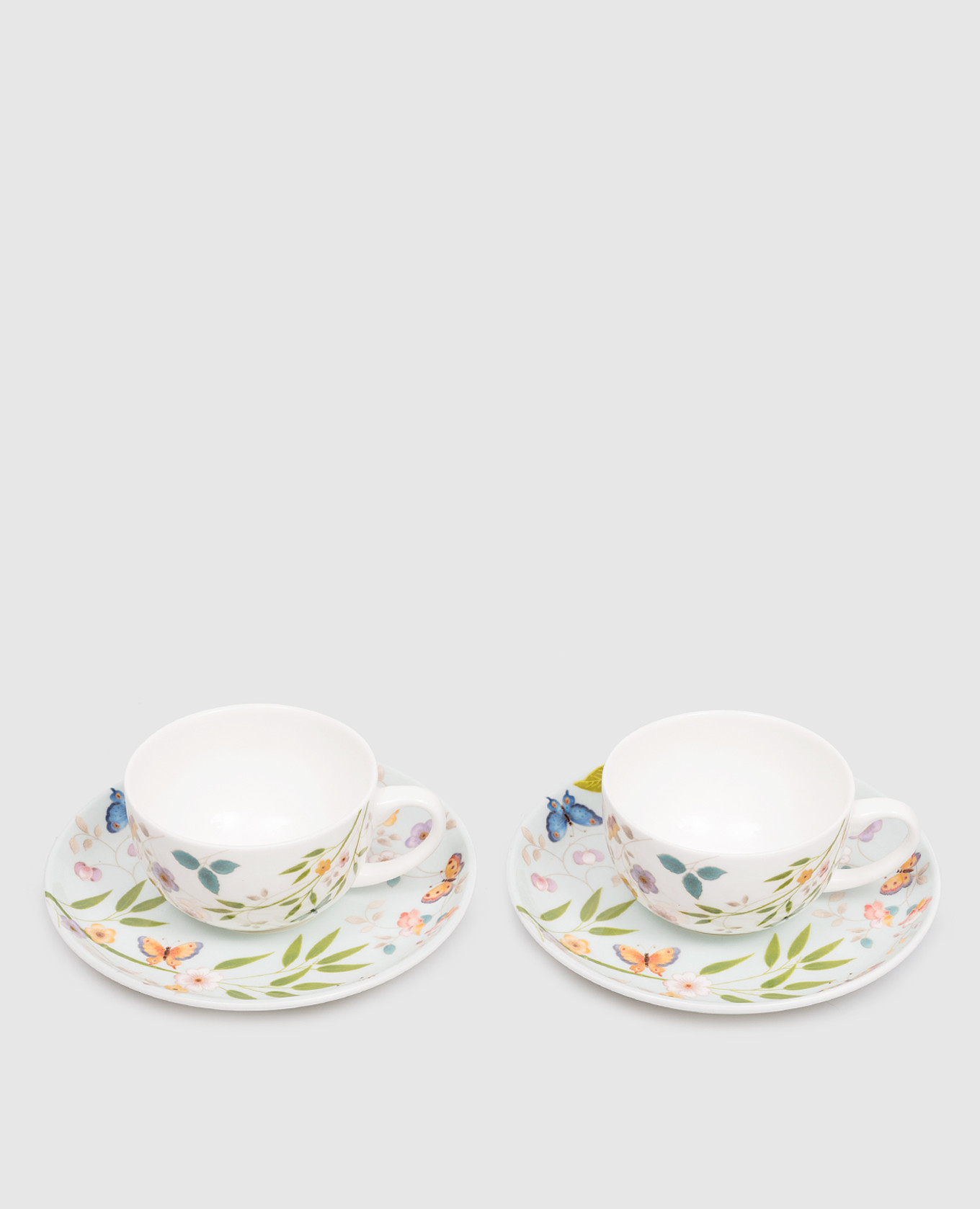 

Incanto di Primavera porcelain coffee set 4 pcs in a gift box Geminiano Cozzi 1765, White