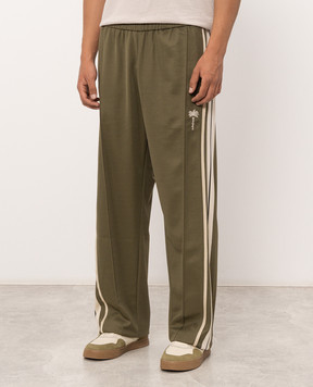 Palm Angels Khaki sweatpants PAMCJ009FB001