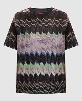 Missoni T-shirt with lurex pattern DS26SL01BR014W