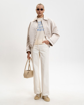 Max & Co Yellow FONTANA sweater made of wool and cashmere MCLFONTANA