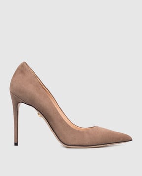 Babe Pay Pls Beige suede shoes 201119ZA