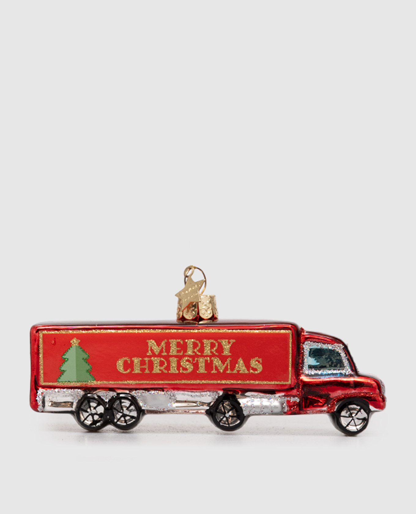 

Christmas tree toy Truck Merry Christmas Vondels, Red