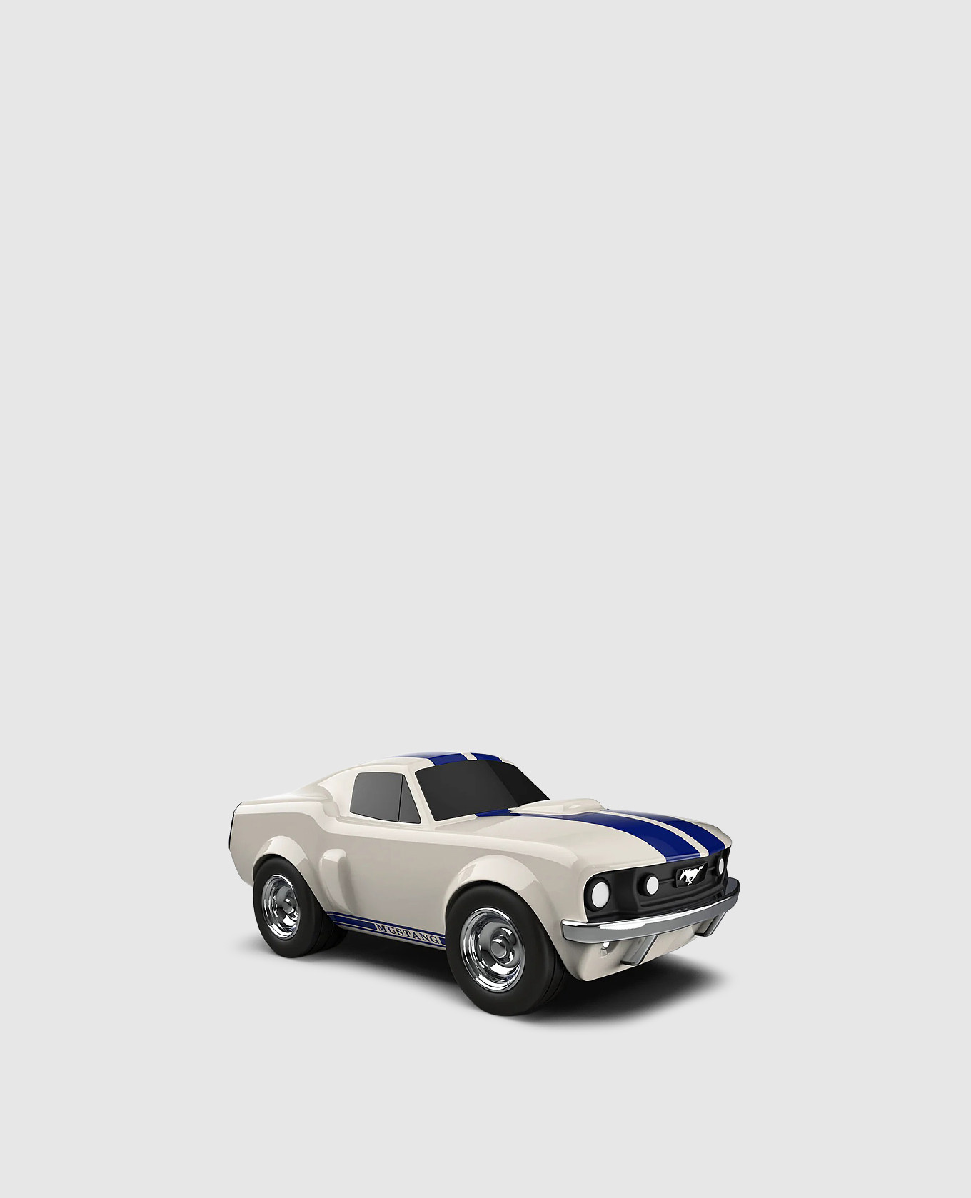 

Souvenir white car Ford Mustang Baghera