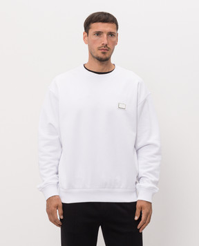 Dolce&Gabbana White sweatshirt G9AHSTG7Q2O