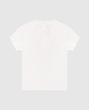 Fendi Children's white T-shirt with print BUI100ST8