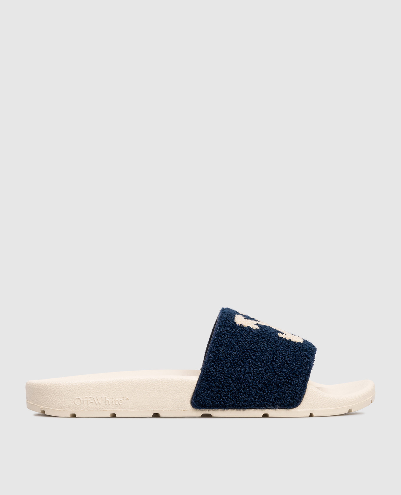 

Blue sliders with Arrow logo Off-White