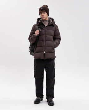 Moncler Brown Orvelle down jacket L20911A00222597YW