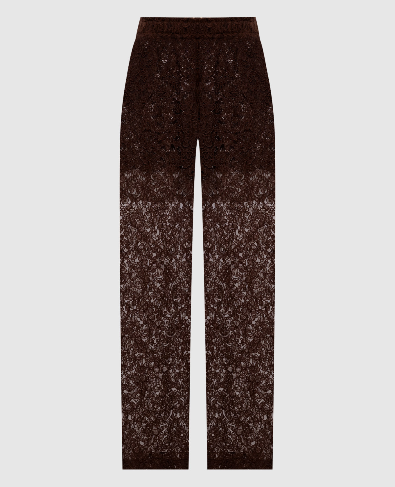 Bruine kanten broek