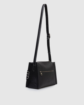 JW Anderson Black Leather Loafer Bag HB0767LA0377