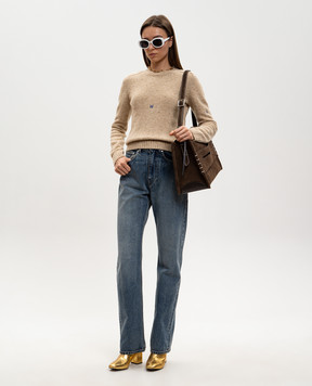 JW Anderson Beige wool sweater KW1452YN0458