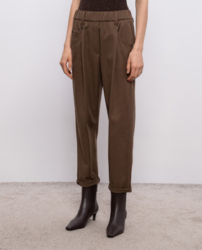 Brunello Cucinelli Brown jeans MP126P8417