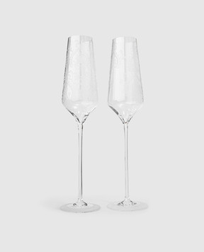 Stefano Ricci Set of crystal glasses for sparkling wine OCR103105PCRYLX1