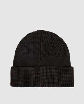 Premiata Brown merino wool hat HALTA