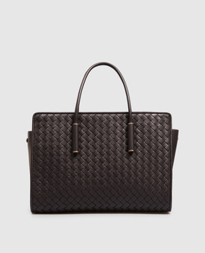 Bottega Veneta Barbara brown leather tote bag 875932V5KD0
