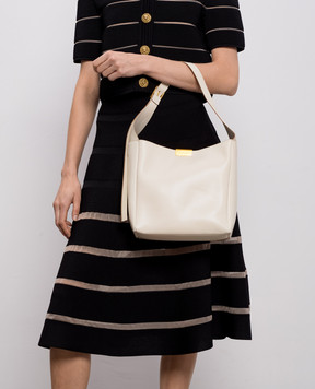 Gianni Chiarini Luz ivory leather bag BS11990LSR