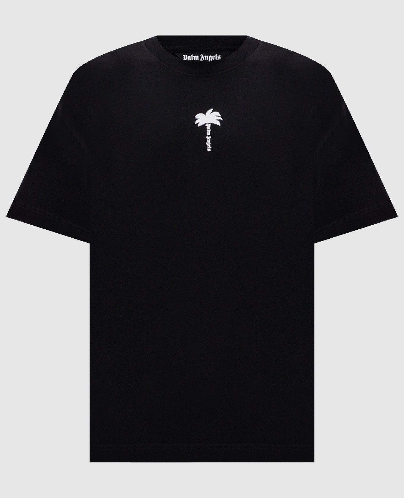 Black T-shirt with print
