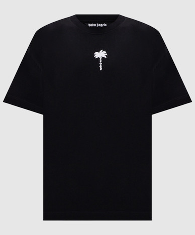 Black T-shirt with print