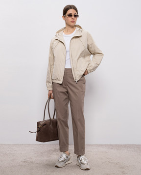 Peserico Brown pants A04629U01037