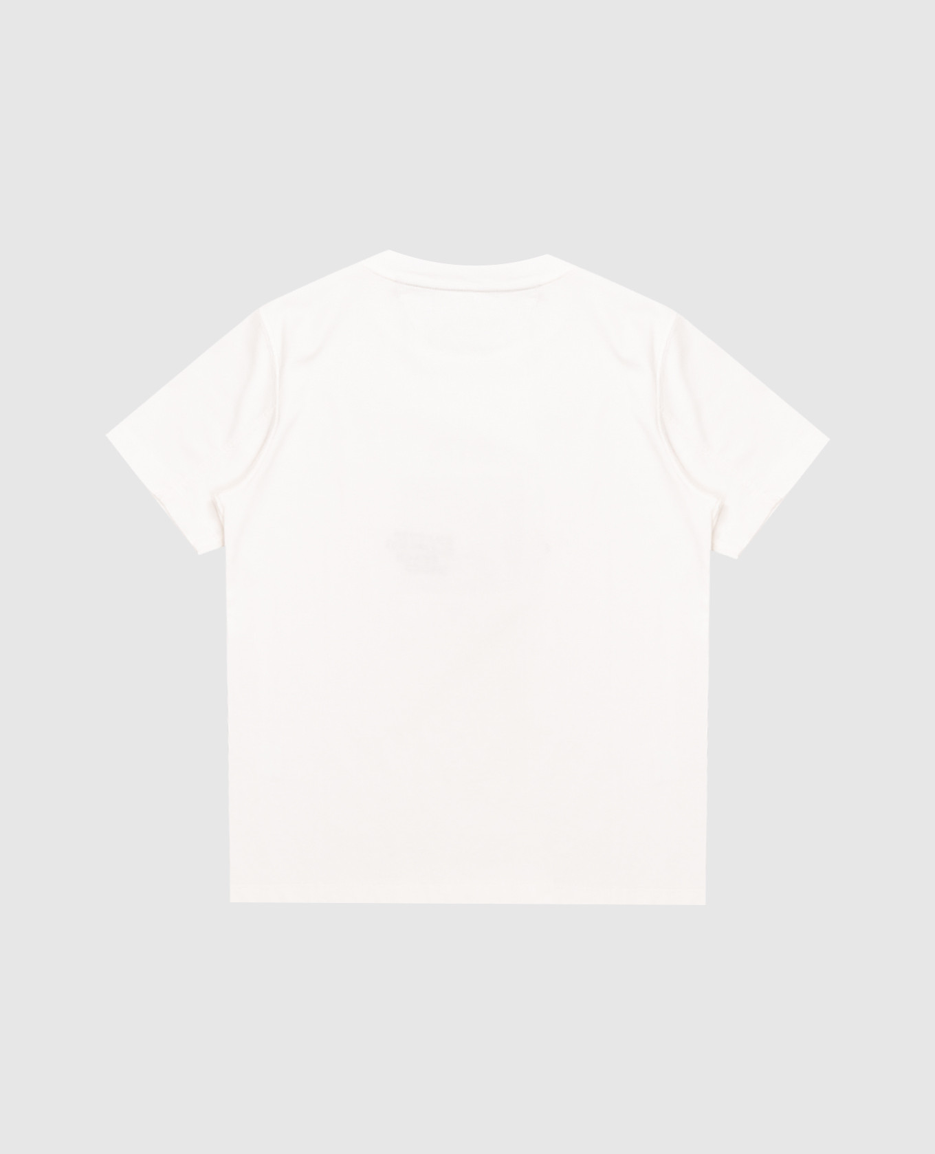 Children's white T-shirt with Air print Brunello Cucinelli 2