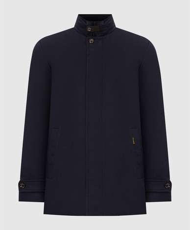 REIS blue cashmere down jacket
