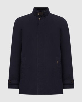 MooRER REIS blue cashmere down jacket REISB5L