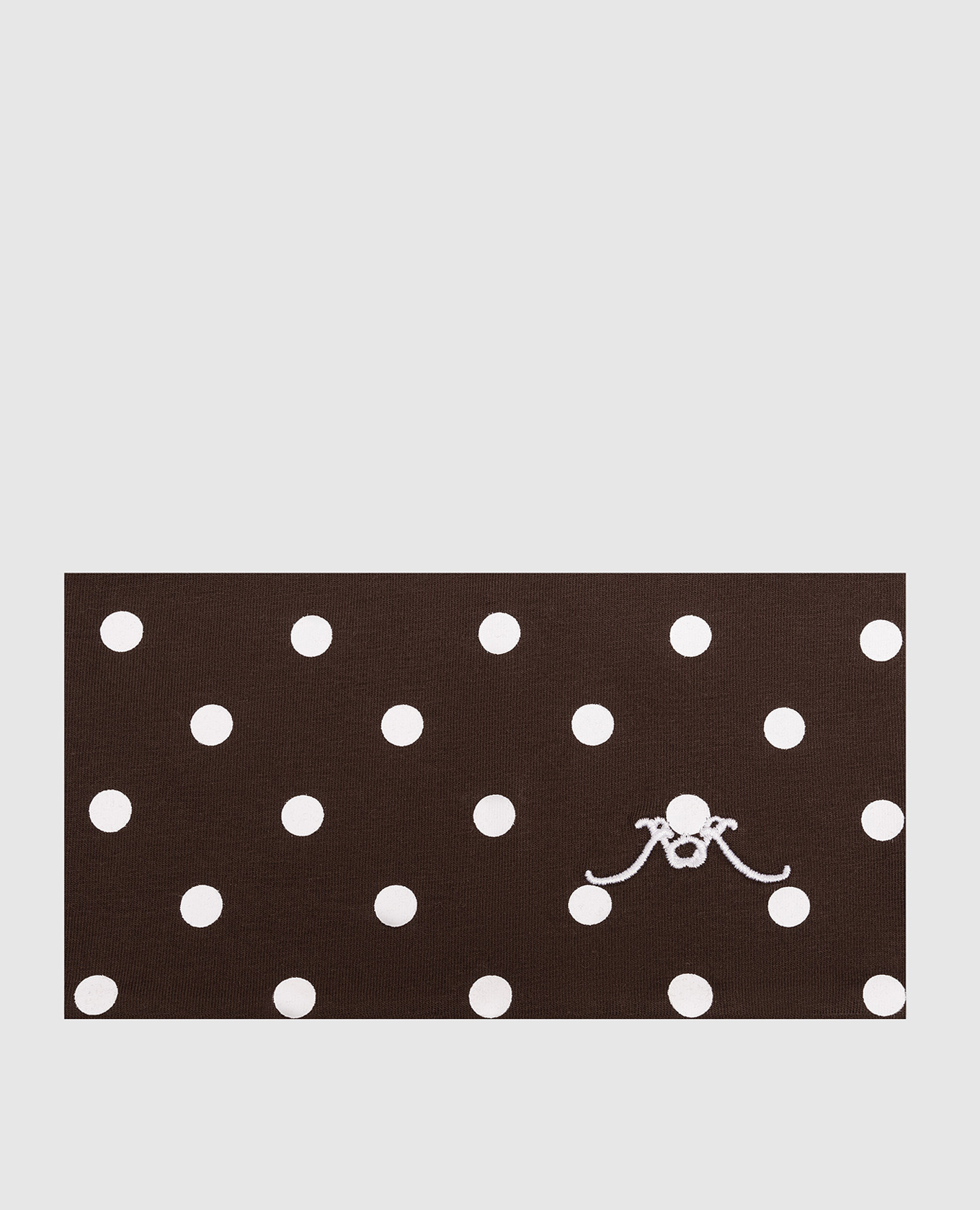 

Brown polka dot headband Rowen Rose