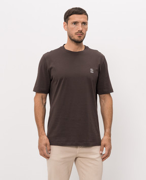 Brunello Cucinelli Brown T-shirt M0B138440
