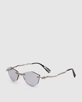Kuboraum Silver Folding Sunglasses H48 KRSH48SI0000004G