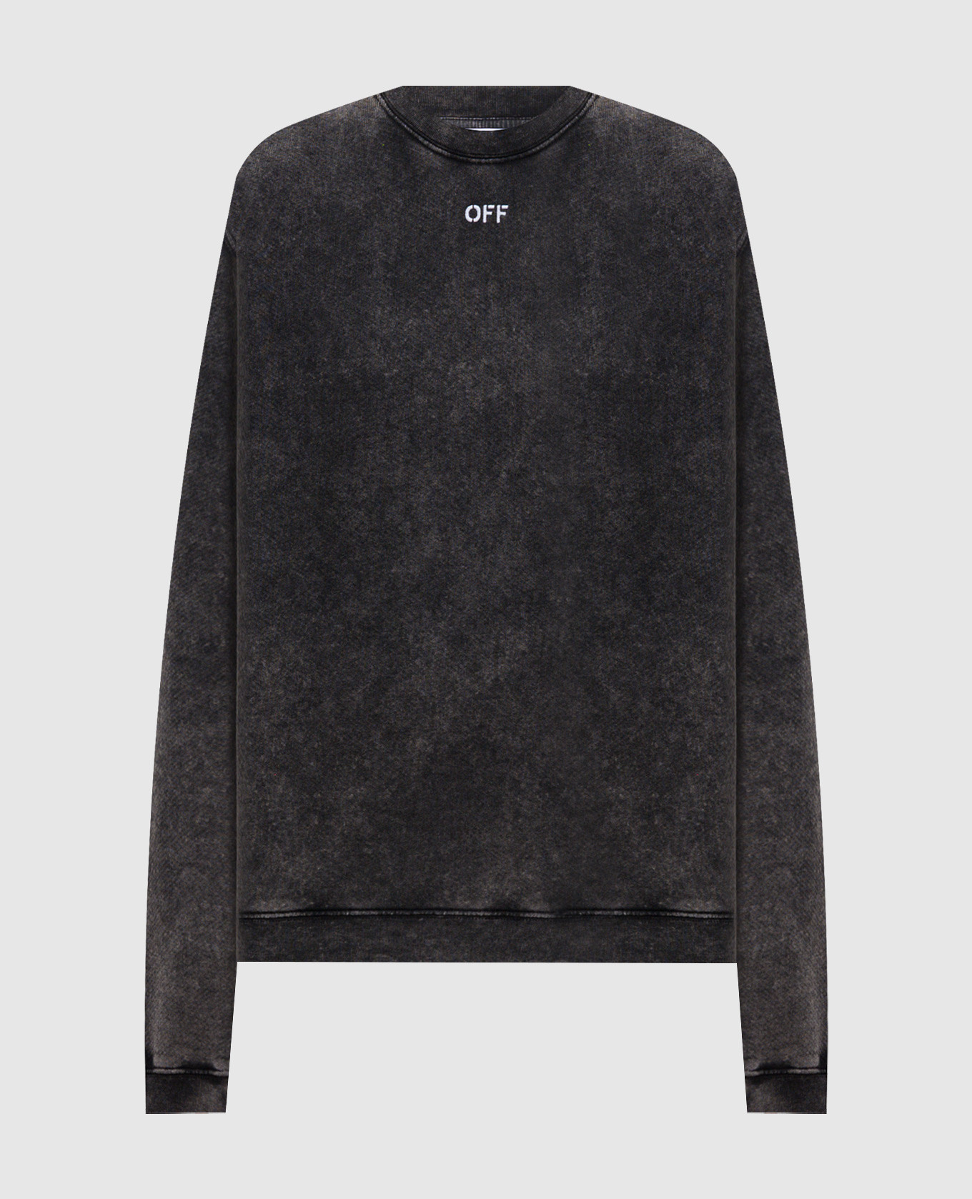 Grijze sweater met print