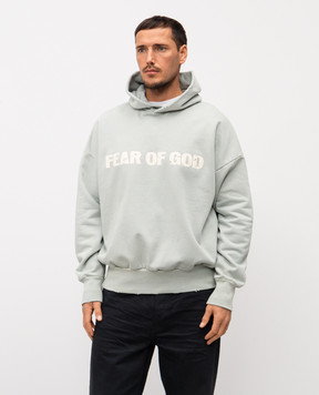 Fear of God Heaven blue hoodie with vintage effect FG25FW1212115BHF